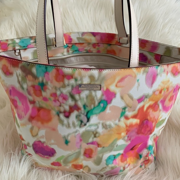 kate spade Handbags - “Sold” Kate Spade Floral Tote Bag